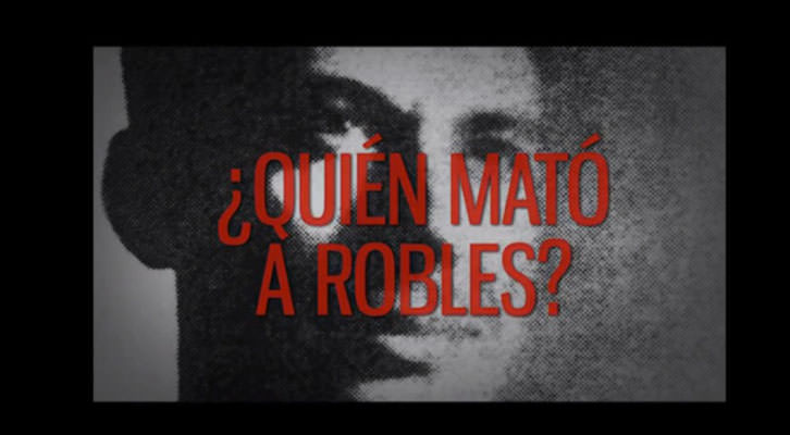 Fotograma del trailer del documental 'Robles, duelo al sol', de Sonia Tercero. 