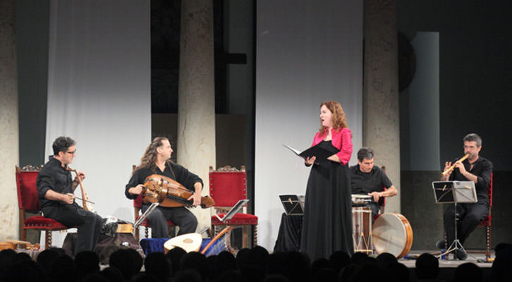 Capella de Ministrers en la edición 2013 de Serenates de la Universitat de València.