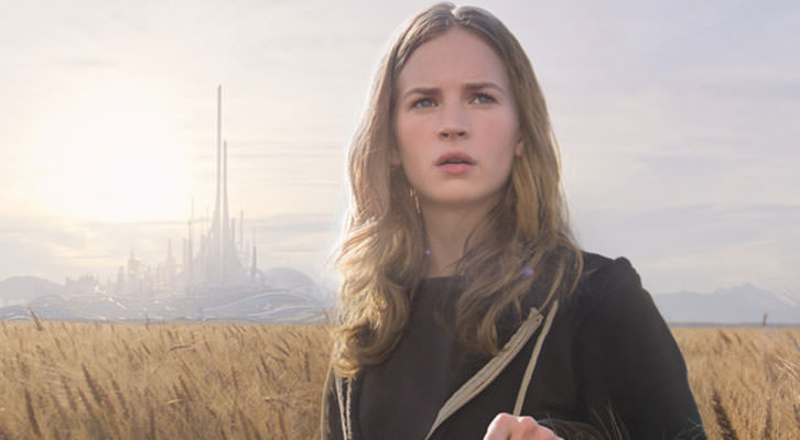 Britt Robertson en un fotograma de 'Tomorrowland', de Brad Bird.