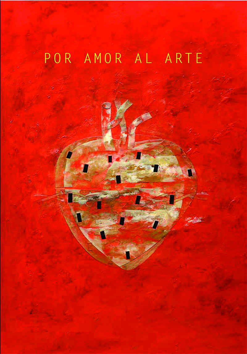 Portada de Horacio Silva del libro 'Por amor al arte', 