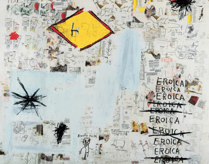 Eroica, de Jean-Michel Basquiat. Cortesía de Museo Guggenheim Bilbao. 