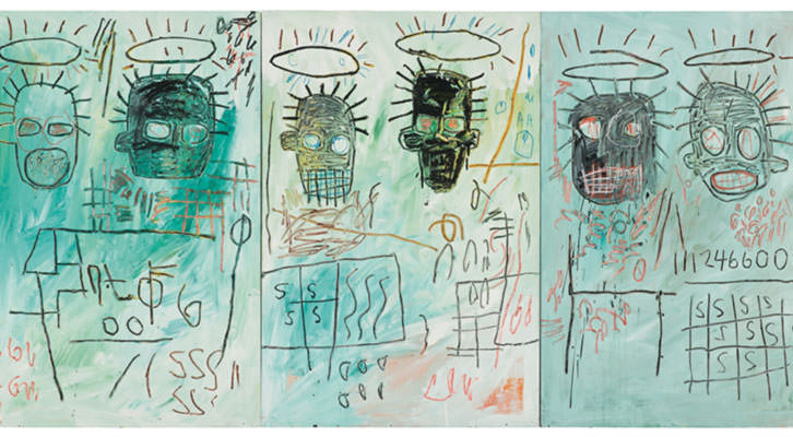 Six Crimee, de Jean-Michel Basquiat. Cortesía de Museo Guggenheim Bilbao. 