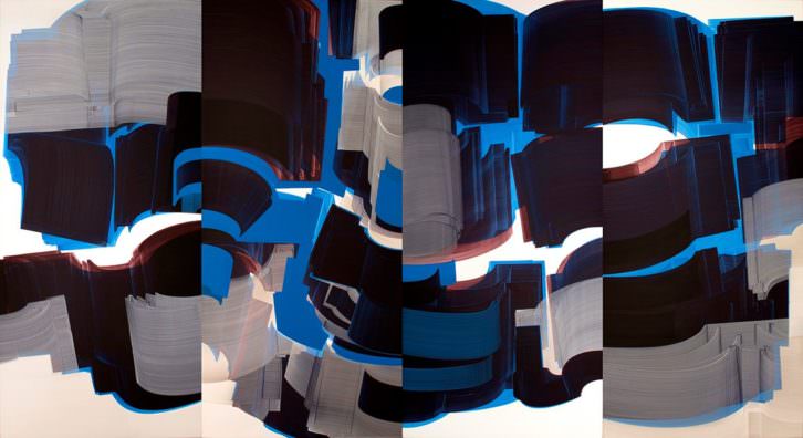 'Cronical shock waves', obra de Sergio Barrera. Imagen cortesía del artista.