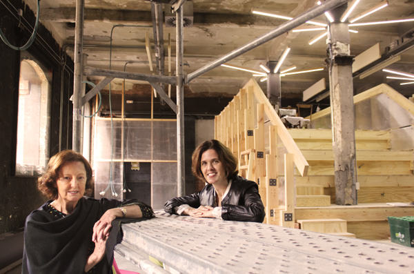 Rosina Gómez-Baeza y Lucía Ybarra, comisarias y coordinadoras de Foro Arte Cáceres'15