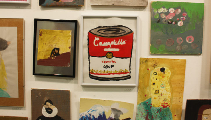 La lata de sopa Campbells de Warhol, entre el perro semihundido de Goya y el beso de Klimt