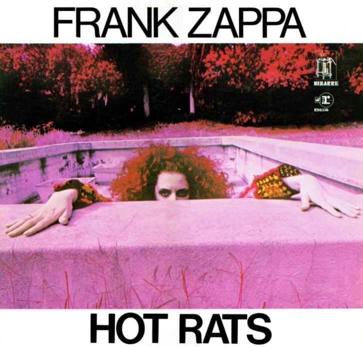 Portada del disco Hot Rats, de Frank Zappa.