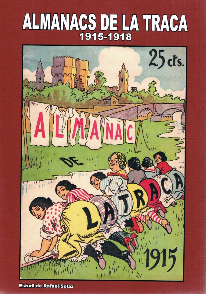 Portada del libro Almanacs de La Traca.