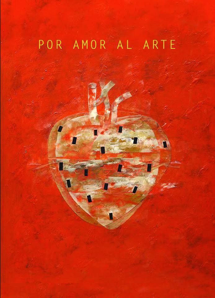 Obra de Horacio Silva para la portada del anterior proyecto 'Por amor al arte', de Generación Bibliocafé.