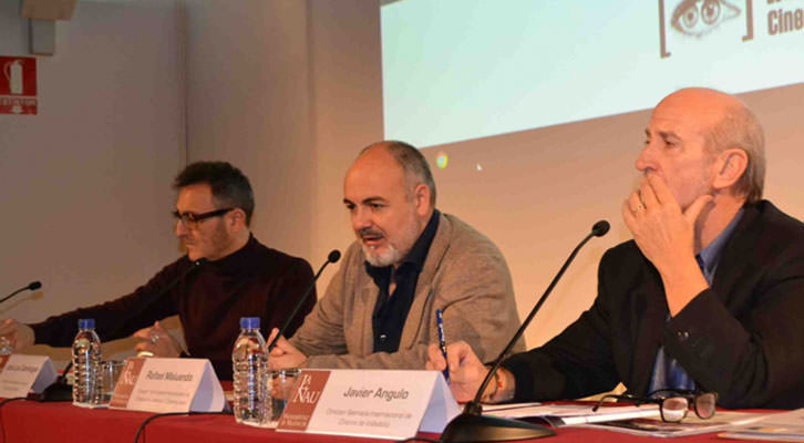 De izquierda a derecha, José Luis Cienfuegos, Rafael Maluenda y Javier Angulo. Imagen cortesía de CulturArts.