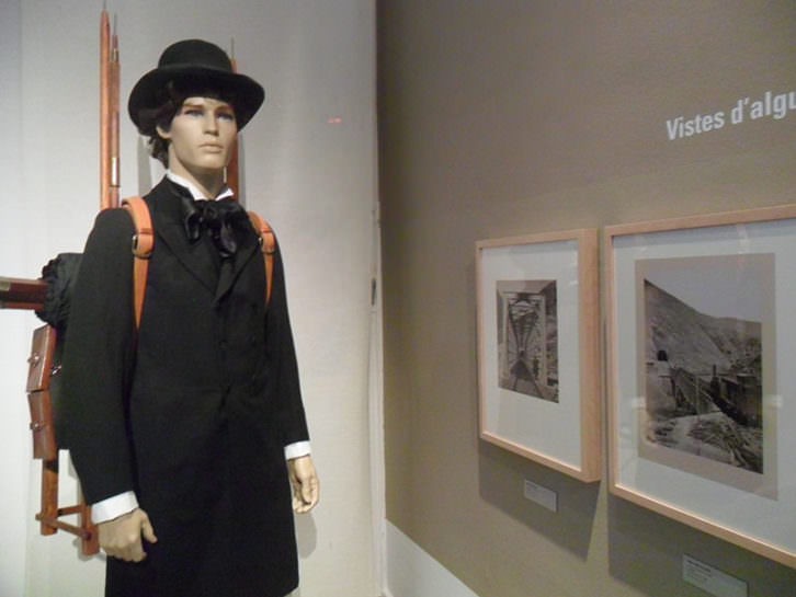 Imagen de la exposición sobre Lucio del Valle en La Nau de la Universitat de València.