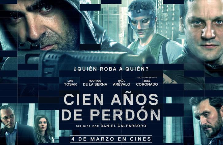 Cartel de Cien años de perdón, de Daniel Calparsoro. Imagen cortesía de Espai Rambleta.