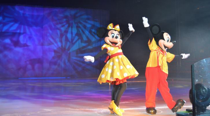 Disney on ice. Mundos encantados. Pabellón Fuente de San Luis. Fotografía: Lorena Riestra.