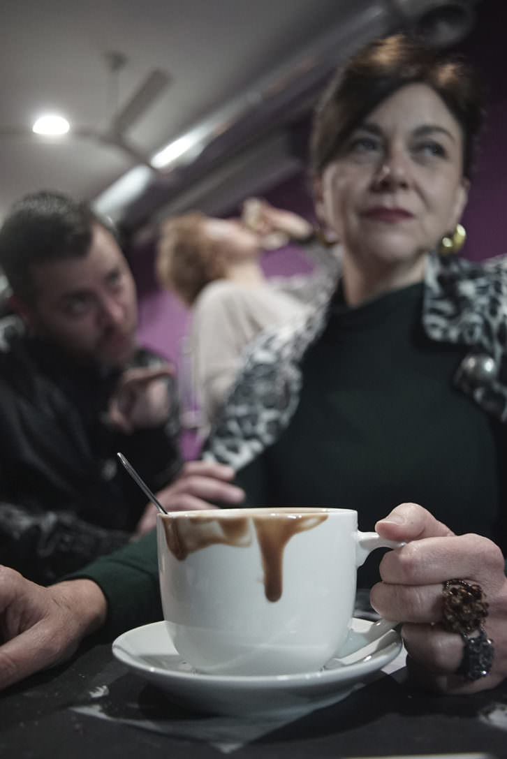 La más fuerte, de Bramant Teatre. Imagen cortesía de Sala Russafa.