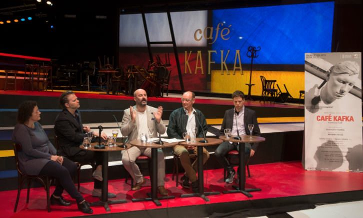 Presentación de 'Café Kafka'. Imagen cortesía de Palau de les Arts.