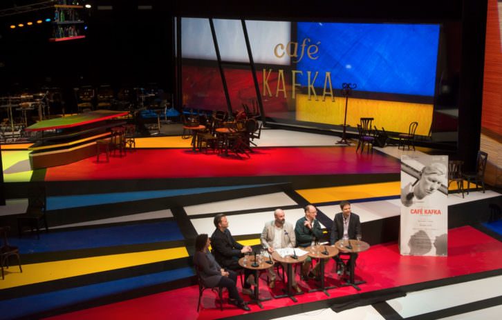 Presentación de 'Café Kafka'. Imagen cortesía de Palau de les Arts.