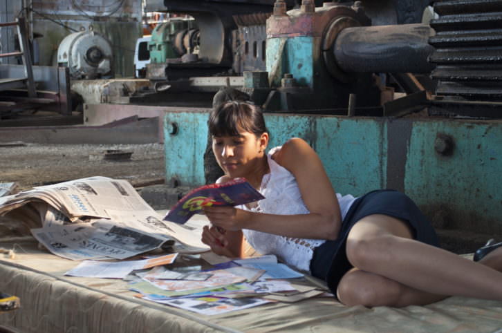 Fotograma de la película Melaza. Imagen cortesía de la Fundación SGAE. 