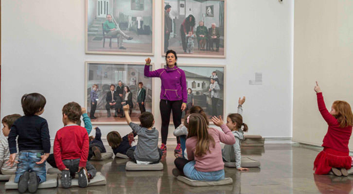 Talleres para niños. Imagen cortesía del IVAM.