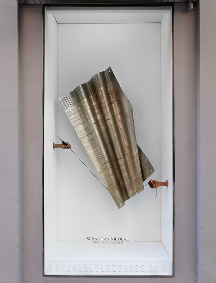 Duplum/Aequilibrium, de Sebastián Nicolau. Imagen cortesía de Gris Magatzem d'Art.