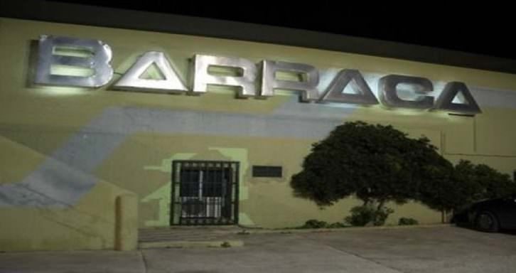 Fachada de la mítica discoteca Barraca. Ayuntamiento de Sueca.