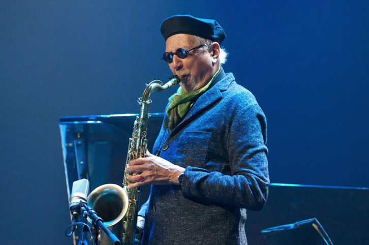 Charles Lloyd. Imagen cortesía del Festival Internacional de Jazz de Valencia.