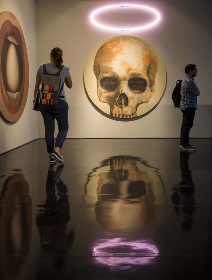 Vista de la exposición de Artur Heras. Fotografía de Miguel Lorenzo por cortesía de La Nau.