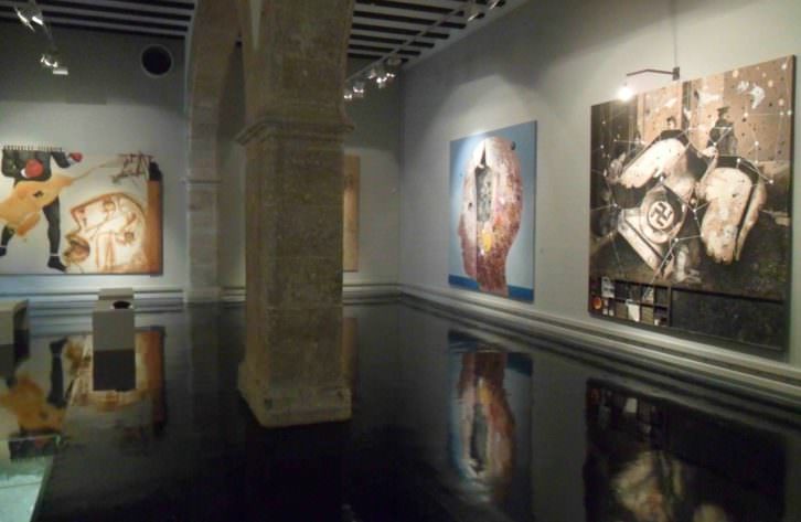 Vista de la exposición de Artur Heras en La Nau. 