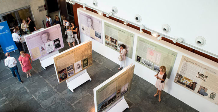 Vista de la exposición 'Les ciutats del músic'. Imagen cortesía del MuVIM.