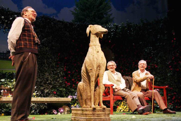 Escena de 'Héroes', de Tamzin Townsend. Teatro Olympia. Imagen cortesía de la productora.