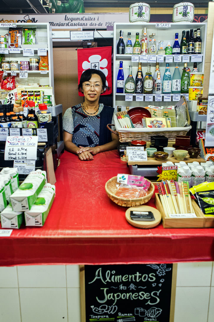 Imagen de uno de los puestos del mercado de Russafa. Fotografía de Eva Máñez por cortesía de Bonic/A Fest. 