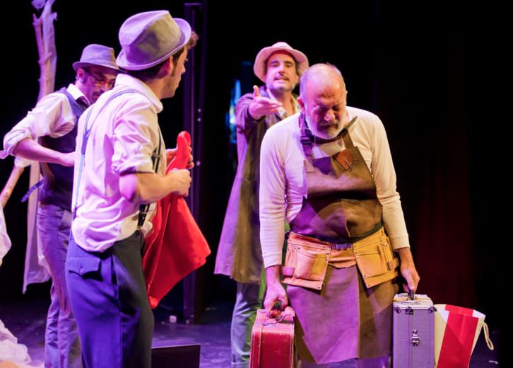 Esperando a Godot, La Nuca Teatro. Imagen cortesía de Sala Russafa.