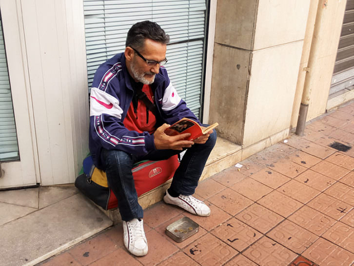 Luis. Fotografía de Maite Ibáñez.