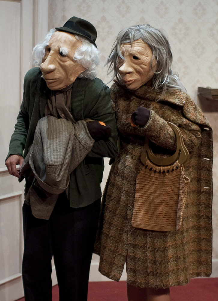 André y Dorine, de Kulunka Teatro. Imagen cortesía de Espai Rambleta.