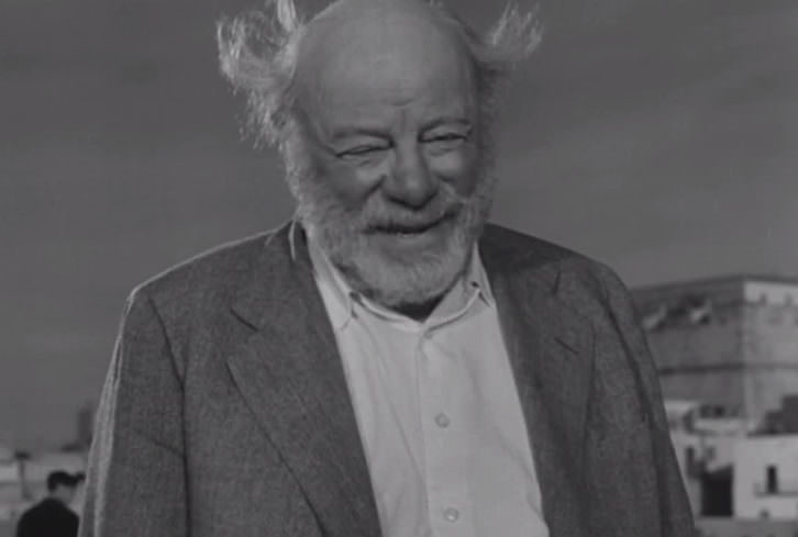 Edmund Gwenn en 'Calabuch', de Luis García Berlanga. 