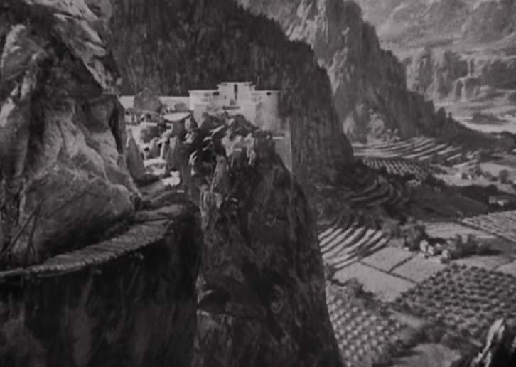 El Shangri-La que aparece en la película 'Horizontes perdidos', de Frank Capra. 