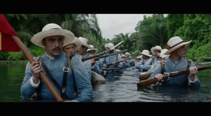 El actor Ricardo Gómez durante un instante de '1898. Los últimos de Filipinas', de Salvador Caro. Fotografía cortesía de la productora.