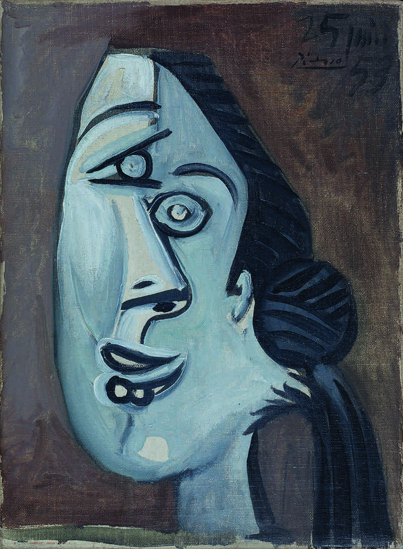 Head of Women, de Pablo Picasso. Imagen cortesía de Galería Mayoral. 