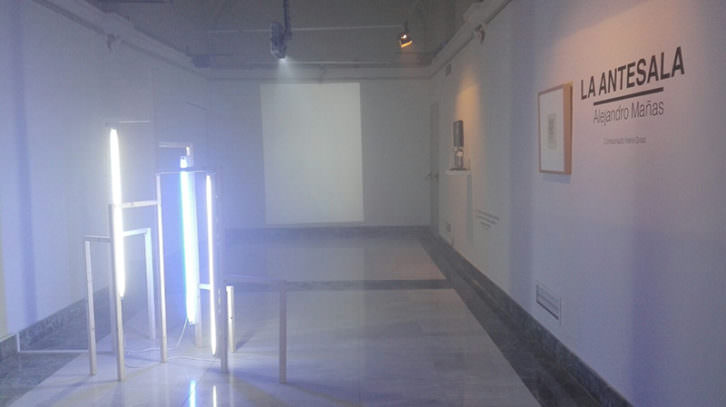 Vista de la exposición 'La antesala', de Alejandro Mañas. Imagen cortesía del artista.