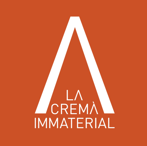 Logo de la Crema Immaterial. Imagen cortesía de La Nau de la Universitat de València.