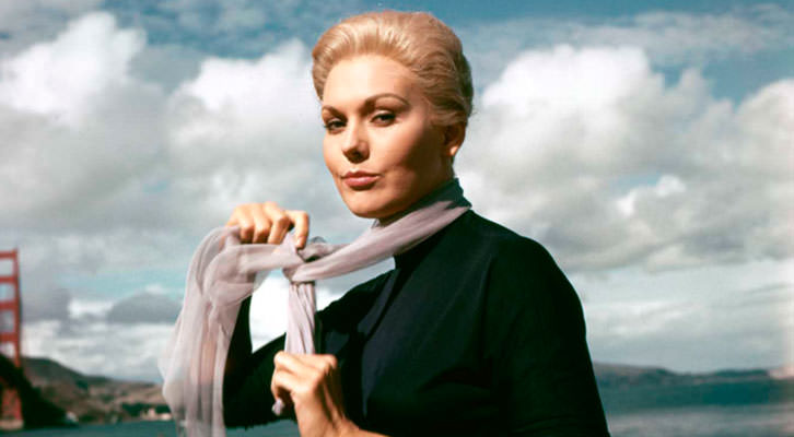 Kim Novak en 'Vértigo'. Básicos de la Filmoteca.