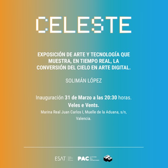 Tarjeta de presentación de Celeste en Veles e Vents.