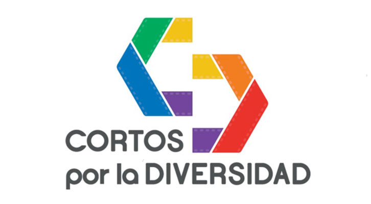 Logotipo del certamen 'Cortos por la Diversidad'. 