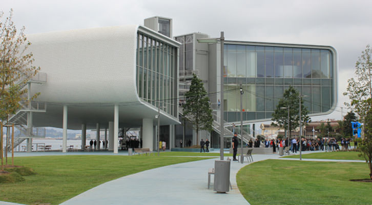 Vista del Centro Botín.