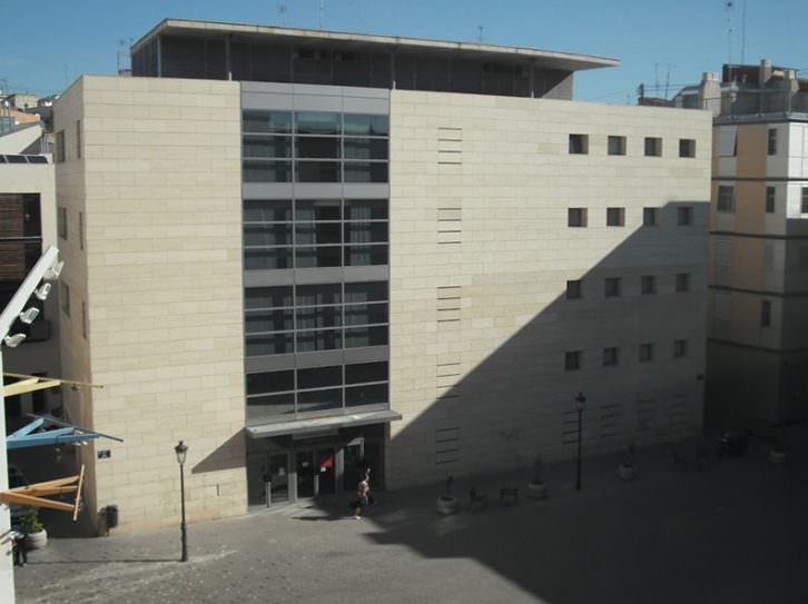 Vista de la sede del Institut Valencià de Cultura en la Plaza Viriato de Valencia.