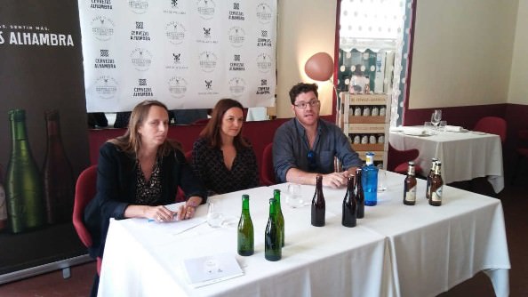 Claudia Peris Balaguer, Catherine Dubois y  Freddy Mas Franqueza en la rueda de prensa de 'La plaza se mueve'. Fotografía: m3 note.