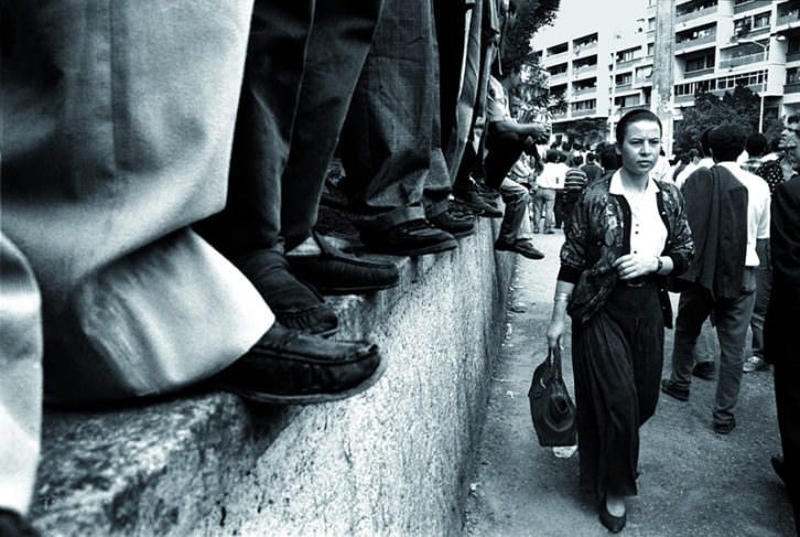 Demonstration, de Nadia Benchallal. Imagen cortesía del IVAM.