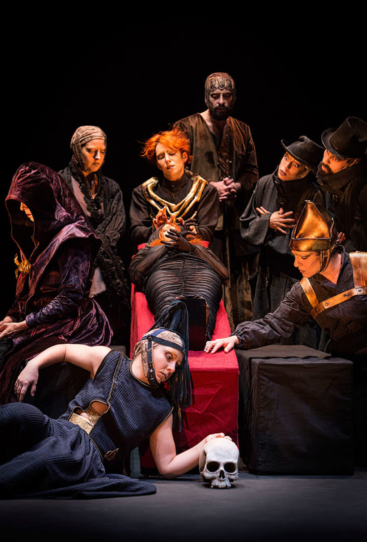 Dead Hamlet, de Sennsa Teatro. Imagen cortesía de Sagunt a Escèna.