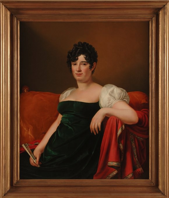 Jose de Madrazo Agudo. Marquesa de Branciforte. Imagen cortesía del MUBAG.