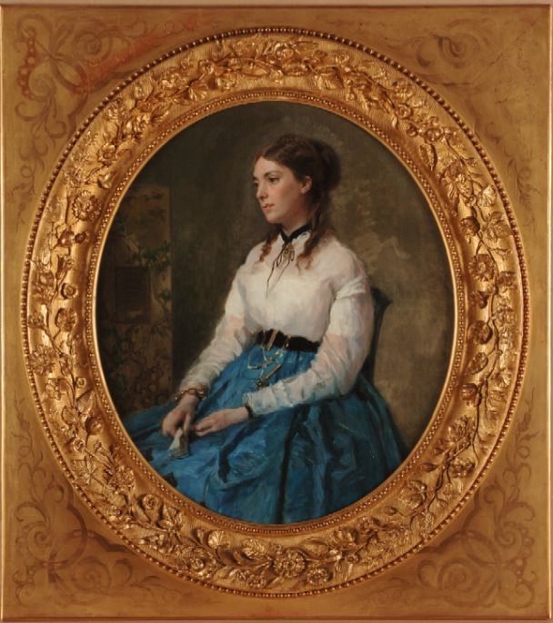 Raimundo de Madrazo Garreta.Margarita Tewart de Madrazo. Imagen cortesía del MUBAG.