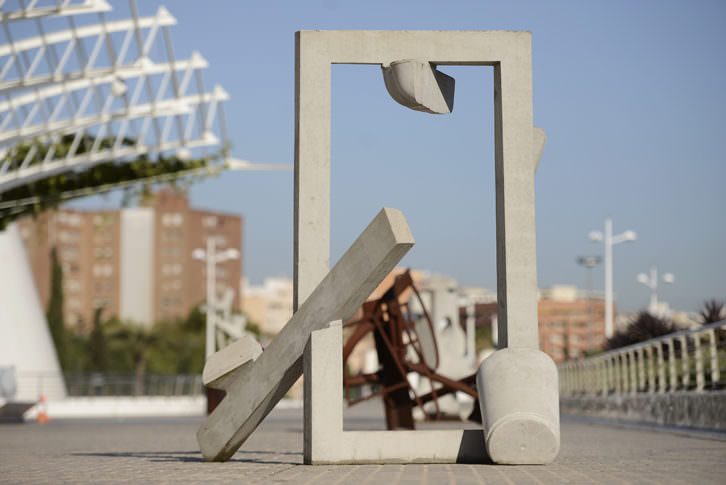 Escultura de Ruud Kuijer. Imagen cortesía del Museo de las Artes y las Ciencias.