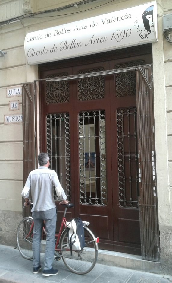 Fachada del Círculo de Bellas Artes de Valencia.